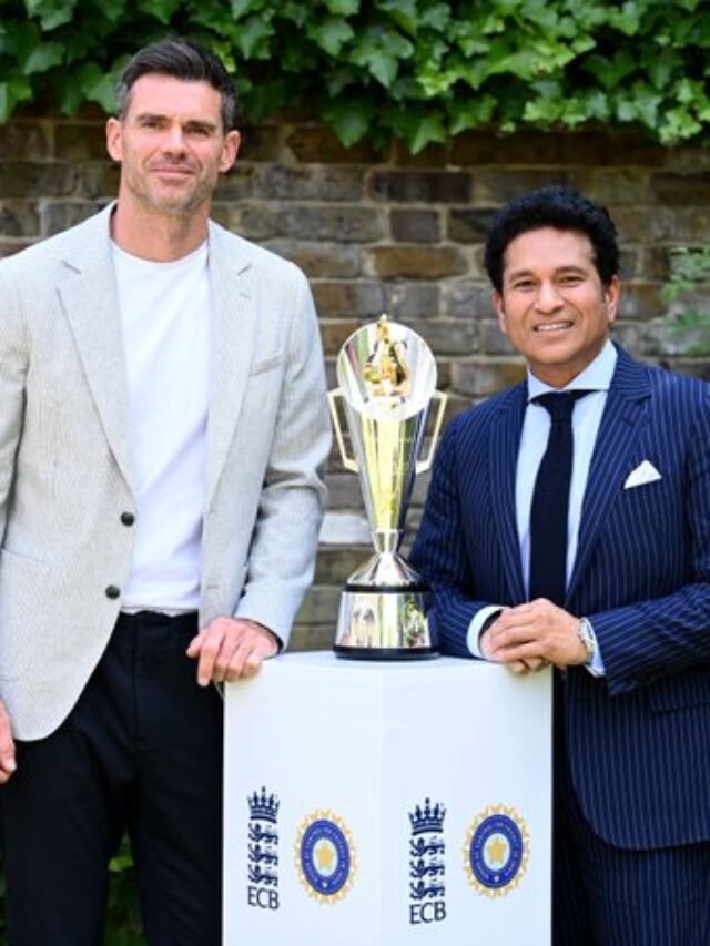 Tendulkar-Anderson trophy – india  vs England Cricket Team